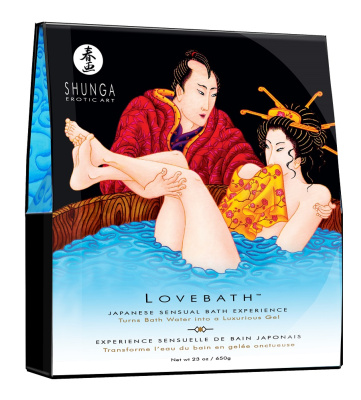 Порошок для принятия ванны LOVEBATH Океанское искушение 650 гр (6800 SG ЭМ)