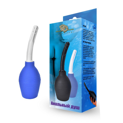 Анальный душ, Синий (731-06 BX DD)