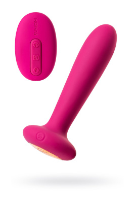 Анальная втулка Svakom Primo, с подогревом, силикон, розовый, 12 см (0T-00008943)