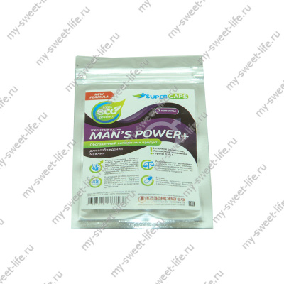 Препарат для эрекции Man's Power plus (2 капсулы) (preperekMPowplus2k)