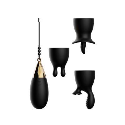 EGG-CITEMENT Виброяйцо с насадками и пультом ДУ (EN-RS-6344-2)