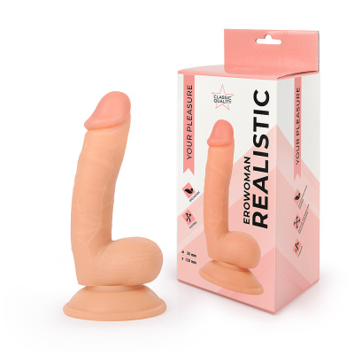 ФАЛЛОИМИТАТОР L рабочей части 120 мм D 35 мм, цвет телесный, PVC (ER-30053)