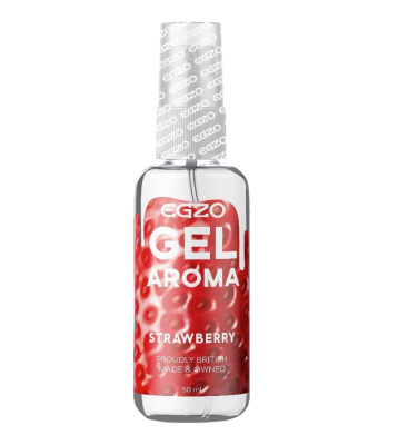 Гель увлажняющий на водной основе EGZO AROMA Strawberry 50 мл., (EG-AR-STR)