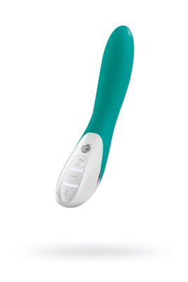Вибратор Mystim Elegant Eric силиконовый, зеленый, 27 см (0T-00012604)