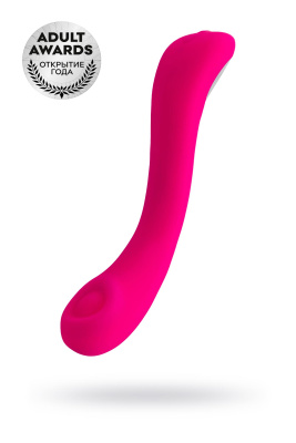 Нереалистичный вибратор LOVENSE Osci 2, силикон, розовый, 22 см (УТ-00000288)