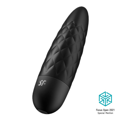 Ultra Power Bullet 5 Мощная вибропуля, черная (J2018-163-1-BLK)