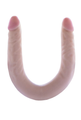 Фаллоимитатор двухсторонний FLEX&FIX SISTEM в ламинате L 426 мм, D 37 мм, киберкожа (947100)